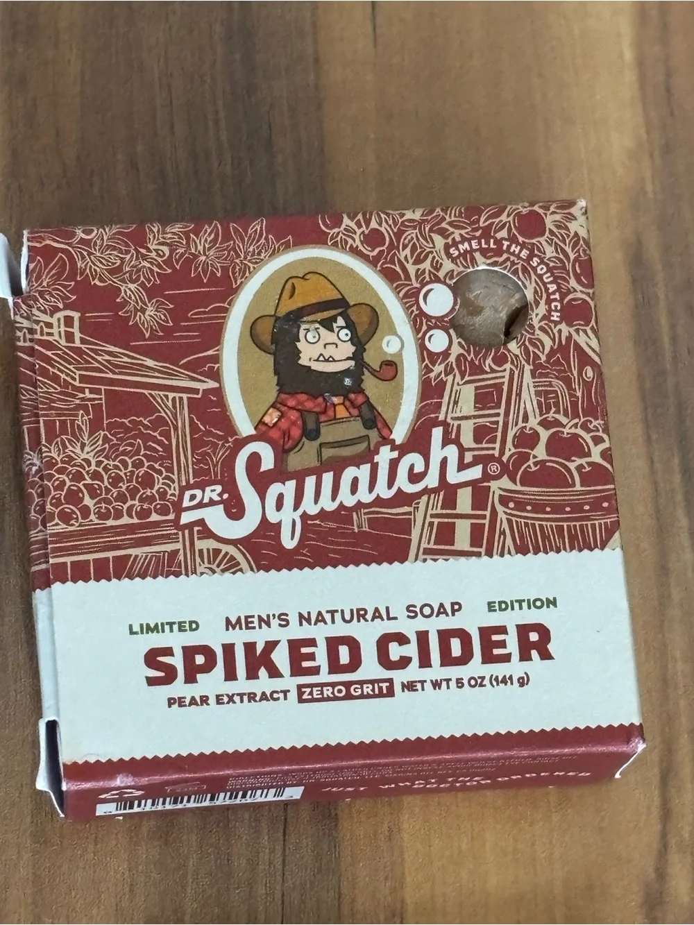 Dr. Squatch Refreshing Face Wash and bath body natural soap bar